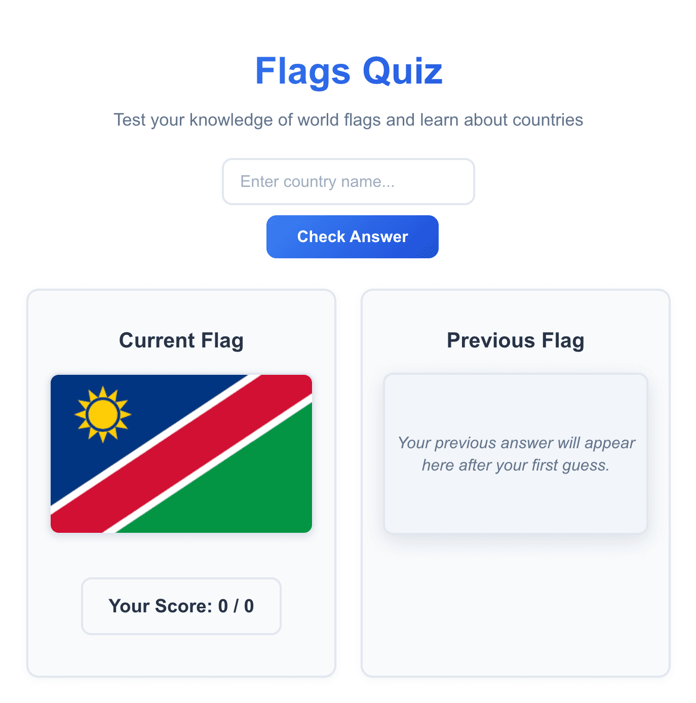 Flags Project - Image 1